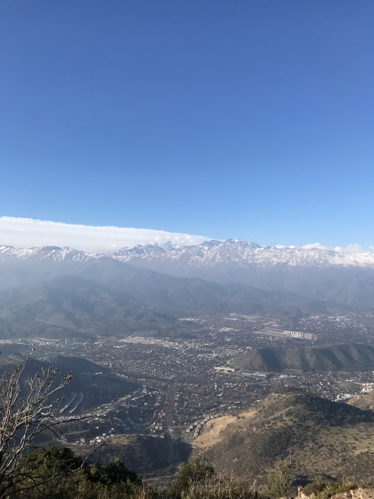 Cerro Manquehue Day Hike in Santiago, Chile View