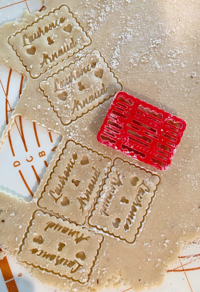 Letter-Stamped Butter Cookies Recipe: How to Make It